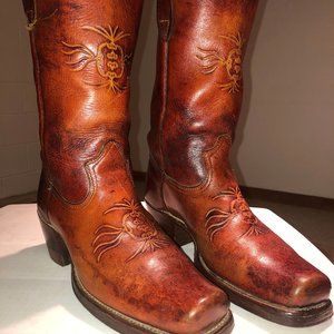 Vintage Durango West U.S.A western boots 10 D